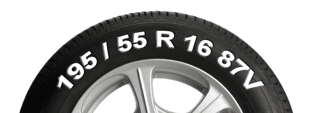 195/55 R16 87V